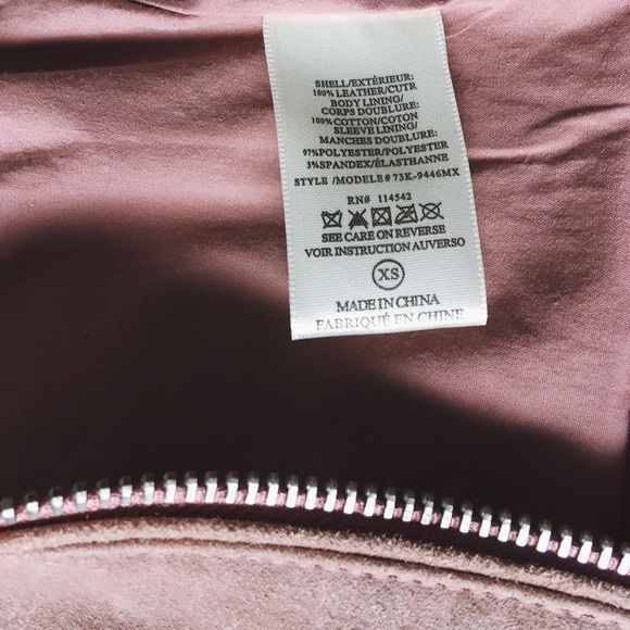 SL8 Suede Leather Motorcycle Jacket - Picture 6 of 6